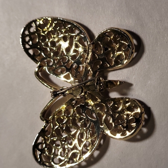Stamped Butterfly 🦋 Brooch - Picture 3 of 8